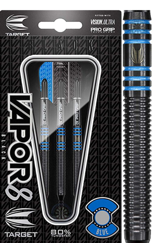 Target Softtip Darts Vapor8 Black 18g Blue