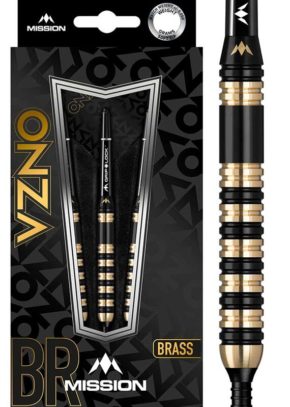 Mission Softtip Darts Onza M3 Brass 20g