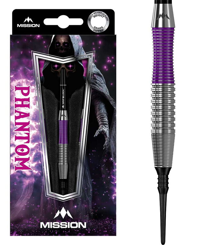 Mission Softtip Darts Phantom Brass 18g Mission Softtip Darts Phantom Brass 18g