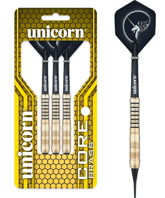Unicorn Softtip Darts Core Brass Style 2 16g