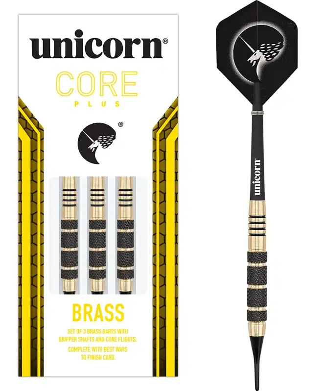 Unicorn Softtip Darts Core Plus Brass 17g