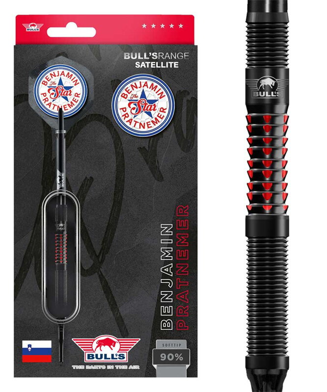 Bulls NL Softtip Darts Benjamin Pratnemer 18g Bulls NL Softtip Darts Benjamin Pratnemer 18g