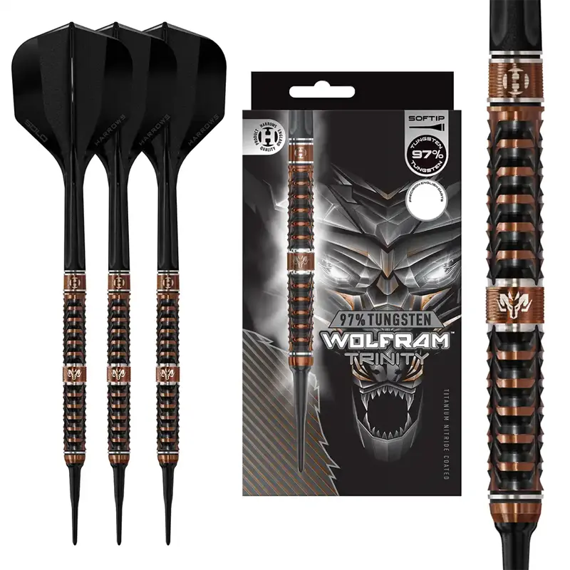 Harrows Softtip Darts Wolfram Trinity 18g