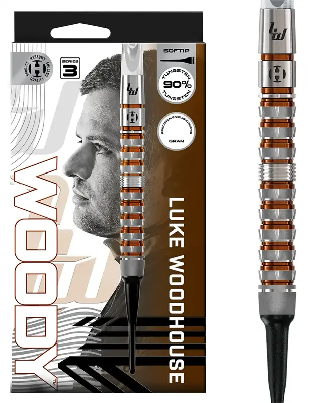 Harrows Softtip Darts Luke Woodhouse Series 3 18g Harrows Softtip Darts Luke Woodhouse Series 3 18g