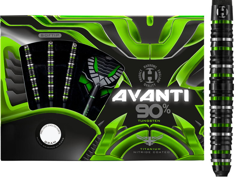 Harrows Softtip Darts Avanti 18g