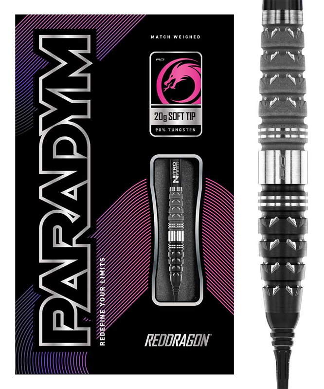 Red Dragon Softtip Darts Paradym Torpedo 20g