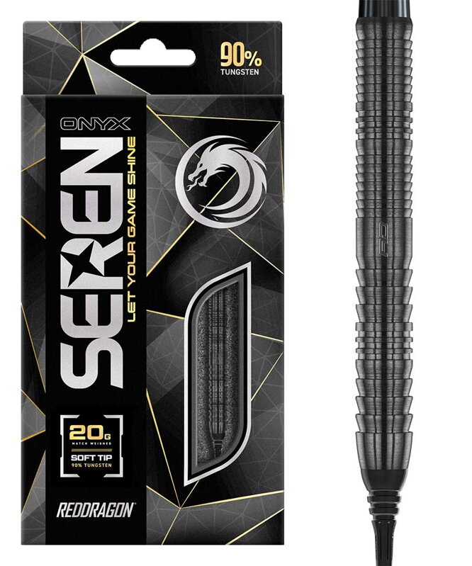 Red Dragon Softtip Darts Seren 1 Onyx 20g