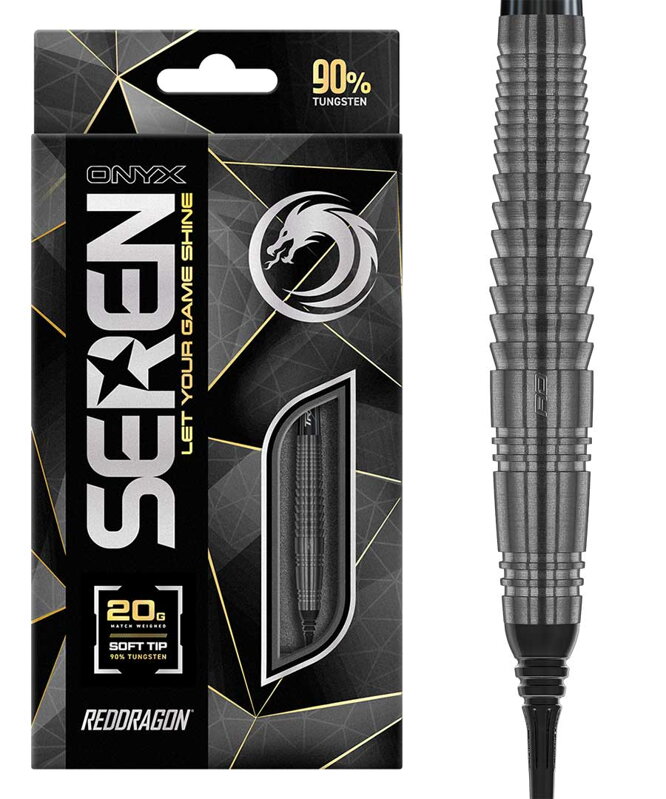 Red Dragon Softtip Darts Seren 4 Onyx 20g