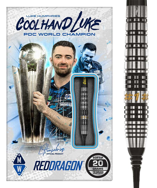 Red Dragon Softtip Darts Luke Humhries Prestige 20g Red Dragon Softtip Darts Luke Humhries Prestige 20g