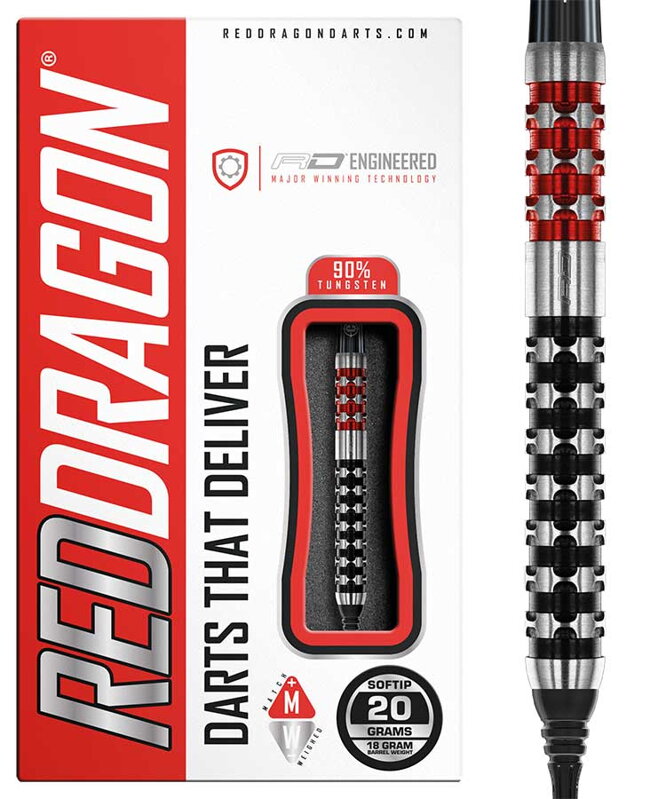 Red Dragon Softtip Darts Crossfire 20g