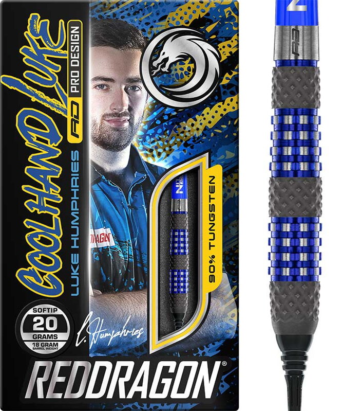 Red Dragon Softtip Darts Luke Humphries TX2 Atomised 20g Red Dragon Softtip Darts Luke Humphries TX2 Atomised 20g