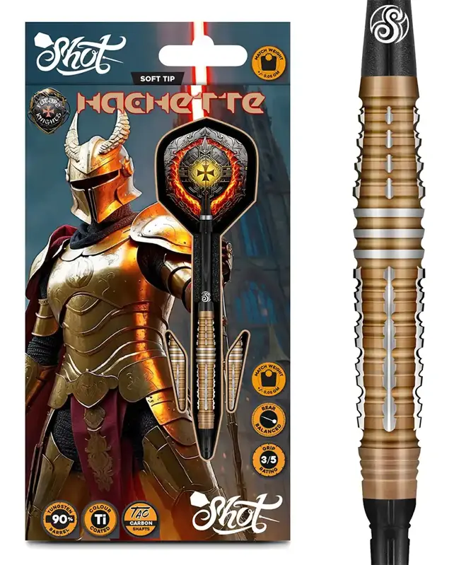Shot Softtip Darts Future Knights Hachette 22g