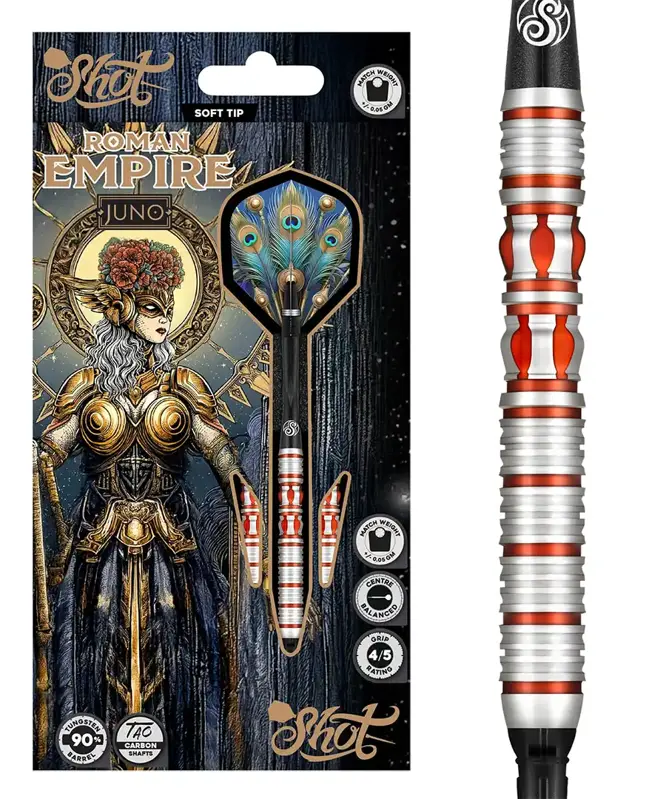 Shot Softtip Darts Roman Empire Juno 18g