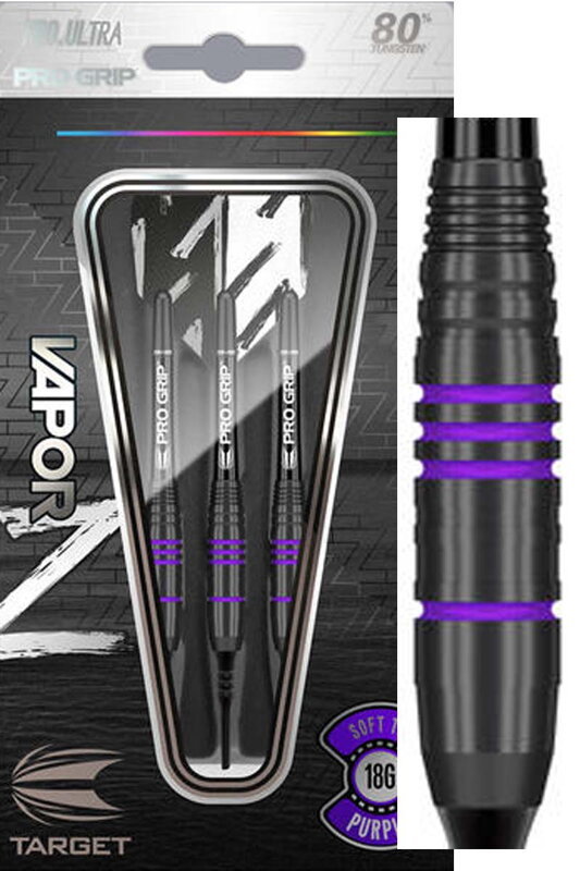Target Softtip Darts Vapor Z Purple 18g Target Softtip Darts Vapor Z Purple 18g