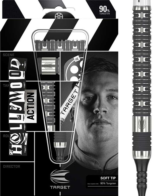 Target Softtip Darts Chris Dobey "Hollywood" Action 20g Target Softtip Darts Chris Dobey "Hollywood" Action 20g