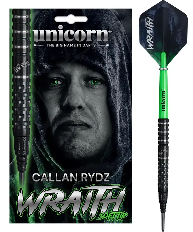 Unicorn Softtip Darts Wraith Callan Rydz 19g