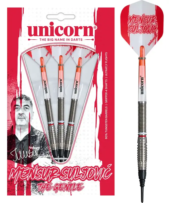 Unicorn Softtip Darts Mensur Suljovič 18g
