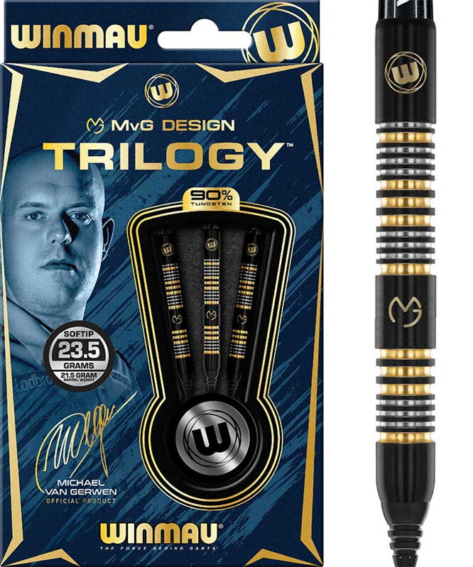 Winmau Softtip Darts MvG Trilogy 23,5g