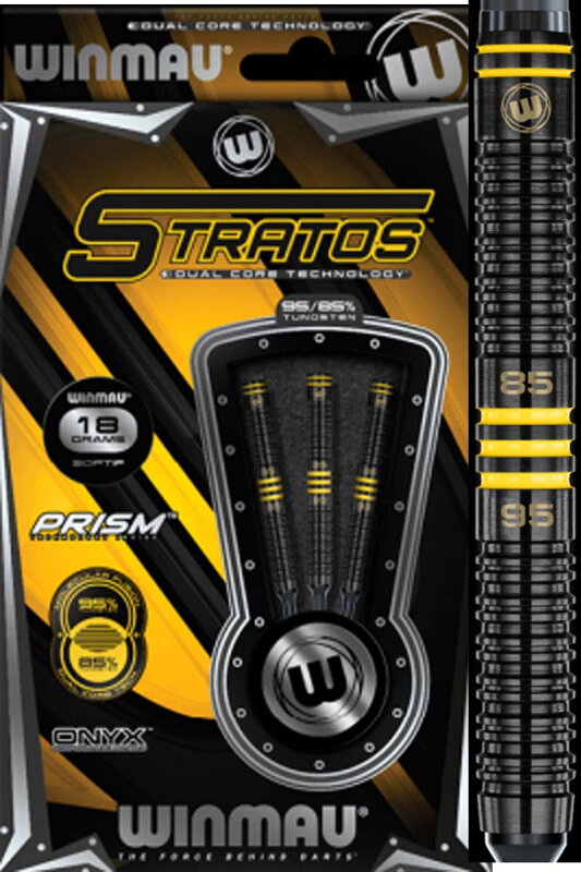 Winmau Softtip Darts Stratos 2075 18g Winmau Softtip Darts Stratos 2075 18g