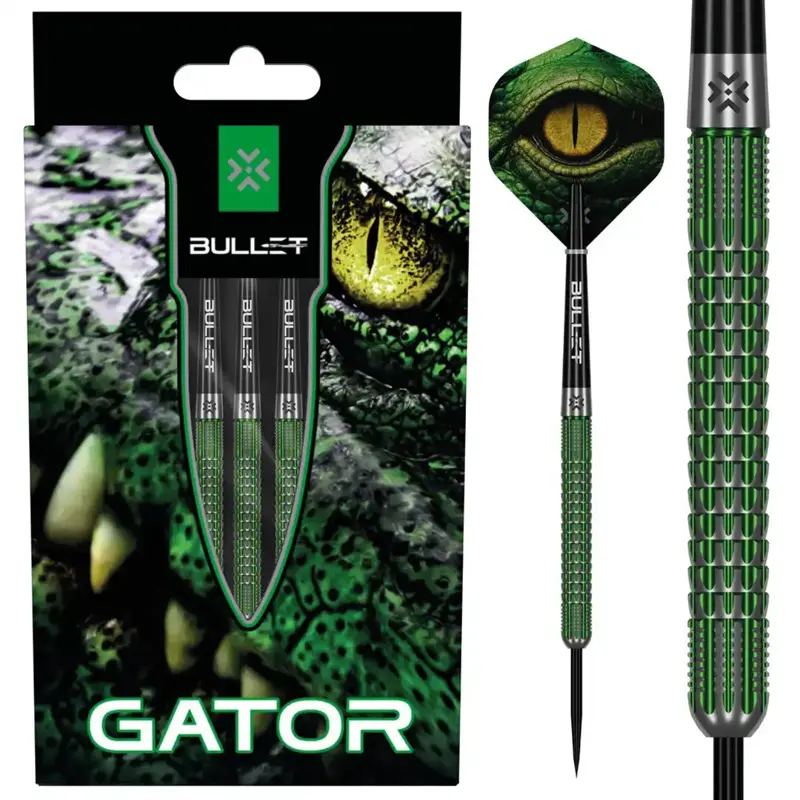 Bullet Steeltip Darts Gator 22g