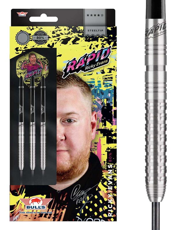 Bulls NL Steeltip Darts Ricky Evans 80 21g Bulls NL Steeltip Darts Ricky Evans 80 21g