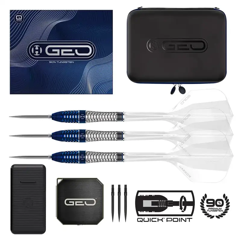 Harrows Steeltip Darts Geo 03 Bomb Quick Point 23g