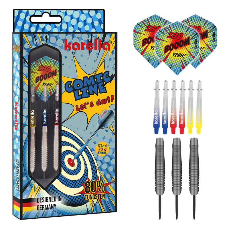 Karella šipky Comic Line CL-4 steel 23g