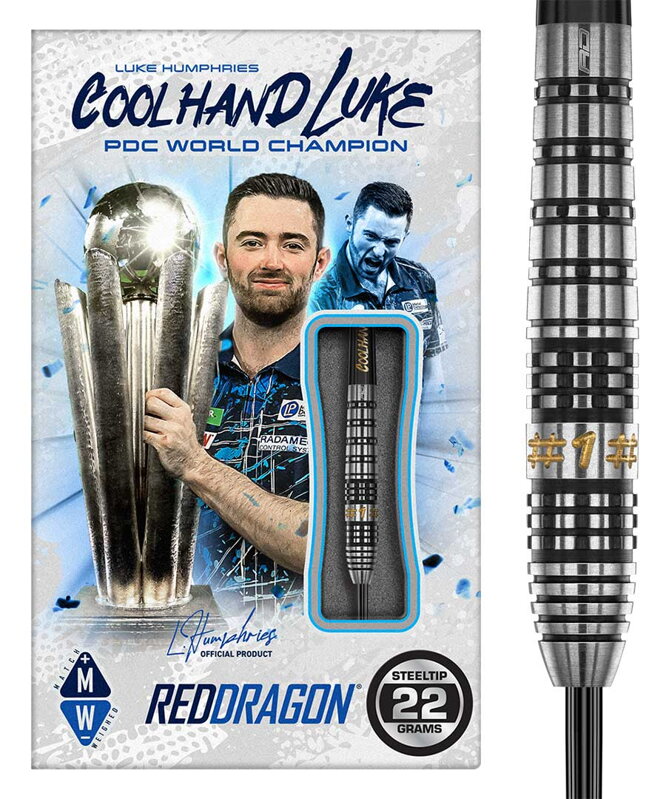 Red Dragon Steeltip Darts Luke Humhries Prestige 22g Red Dragon Steeltip Darts Luke Humhries Prestige 22g