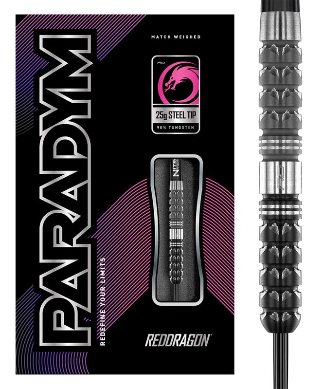 Red Dragon Steeltip Darts Paradym Parallel 25g Red Dragon Steeltip Darts Paradym Parallel 25g