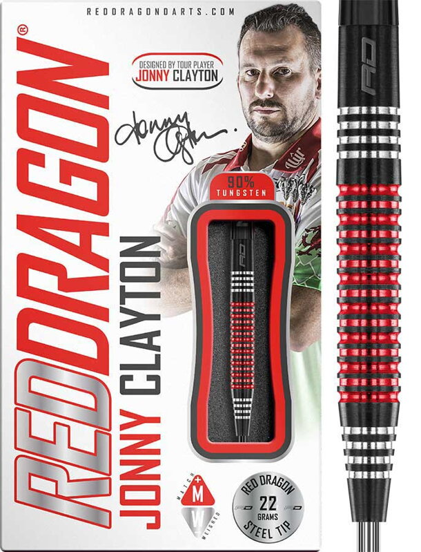 Red Dragon Steeltip Darts Jonny Clayton SE 22g Red Dragon Steeltip Darts Jonny Clayton SE 22g
