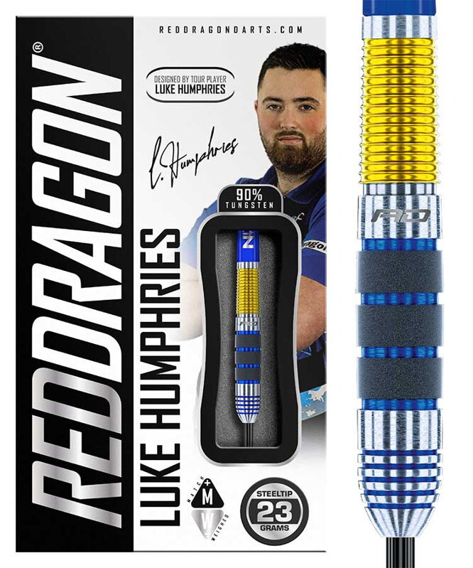 Red Dragon Steeltip Darts Luke Humphries 23g Red Dragon Steeltip Darts Luke Humphries 23g