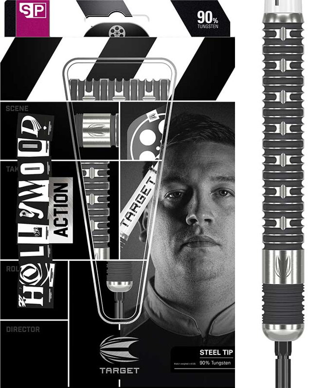 Target Steeltip Darts Chris Dobey "Hollywood" Action 23g