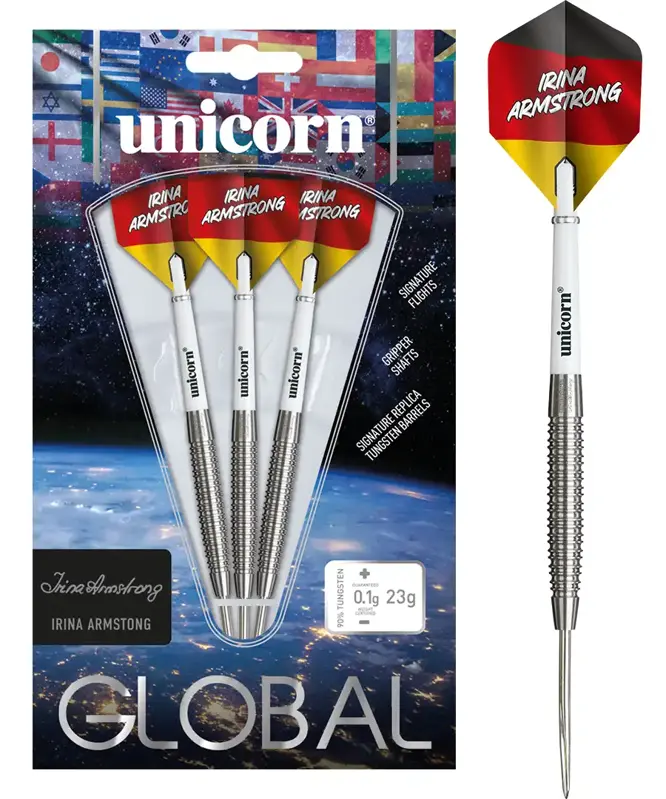 Unicorn Steeltip Darts Global Irina Armstrong 23g