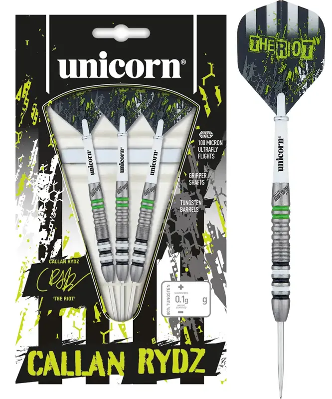 Unicorn Steeltip Darts Callan Rydz The Riot 21g