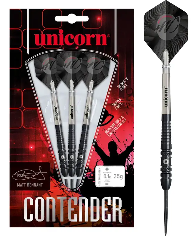 Unicorn Steeltip Darts Contender Matt Dennant 25g