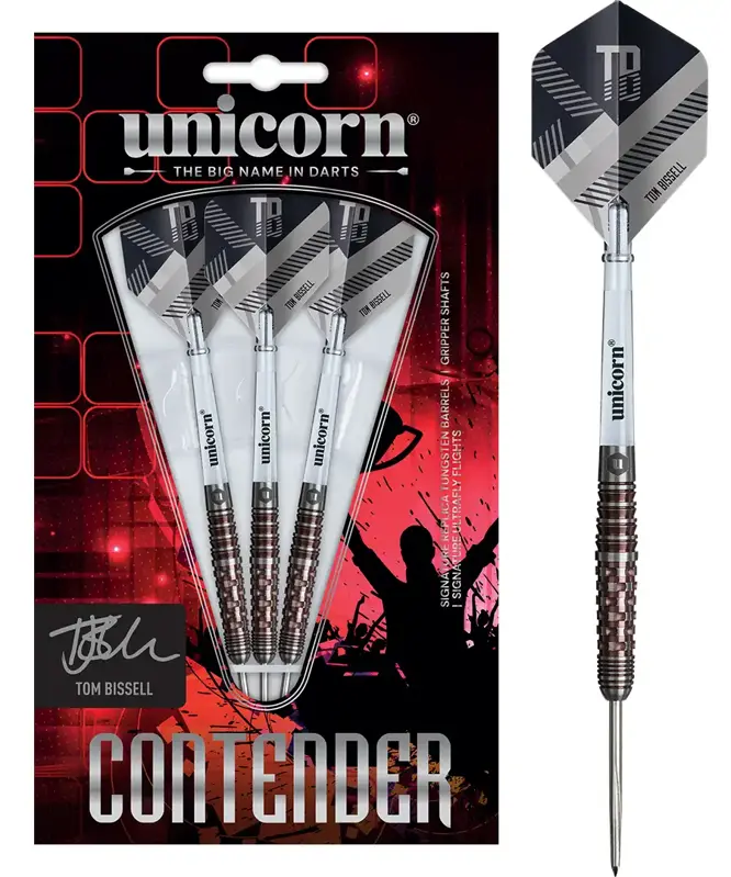 Unicorn Steeltip Darts Contender Tom Bissell 22g