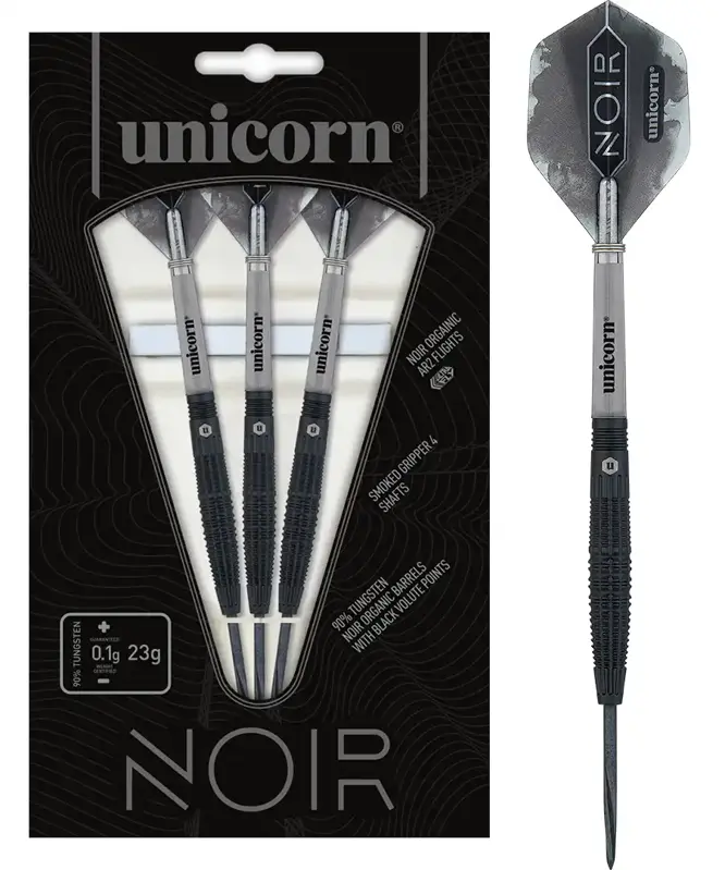 Unicorn Steeltip Darts Noir Style 02 23g