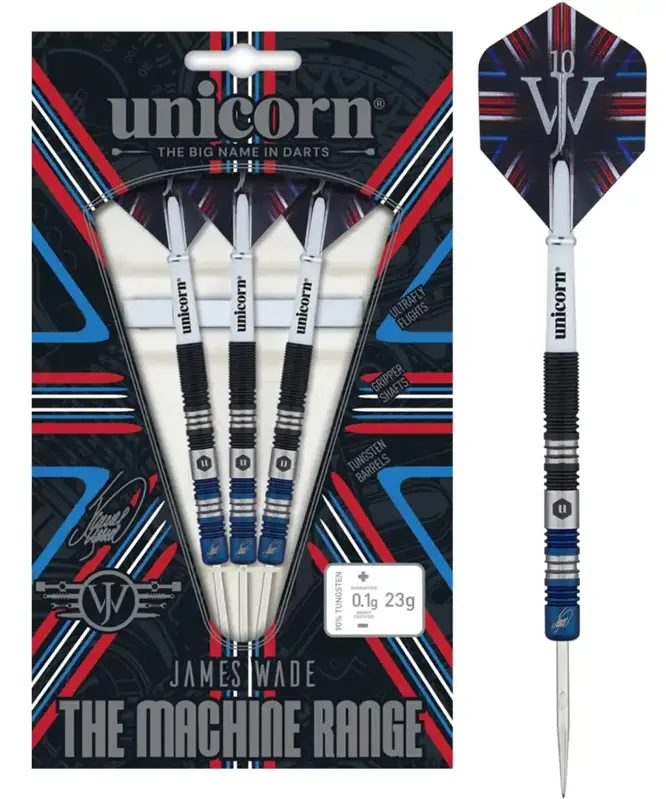 Unicorn Steeltip Darts James Wade Two-Tone 25g