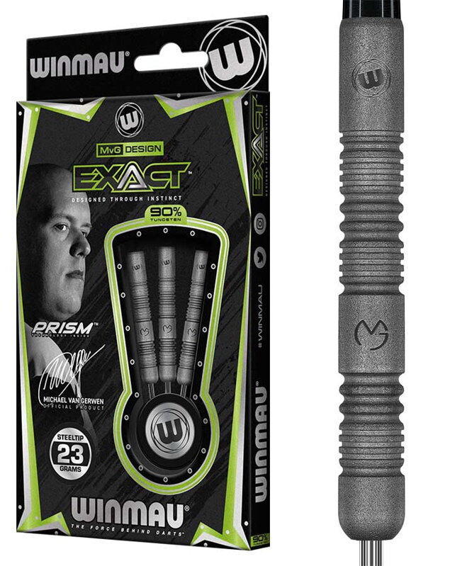 Winmau Steeltip Darts Exact MvG 23g Winmau Steeltip Darts Exact MvG 23g