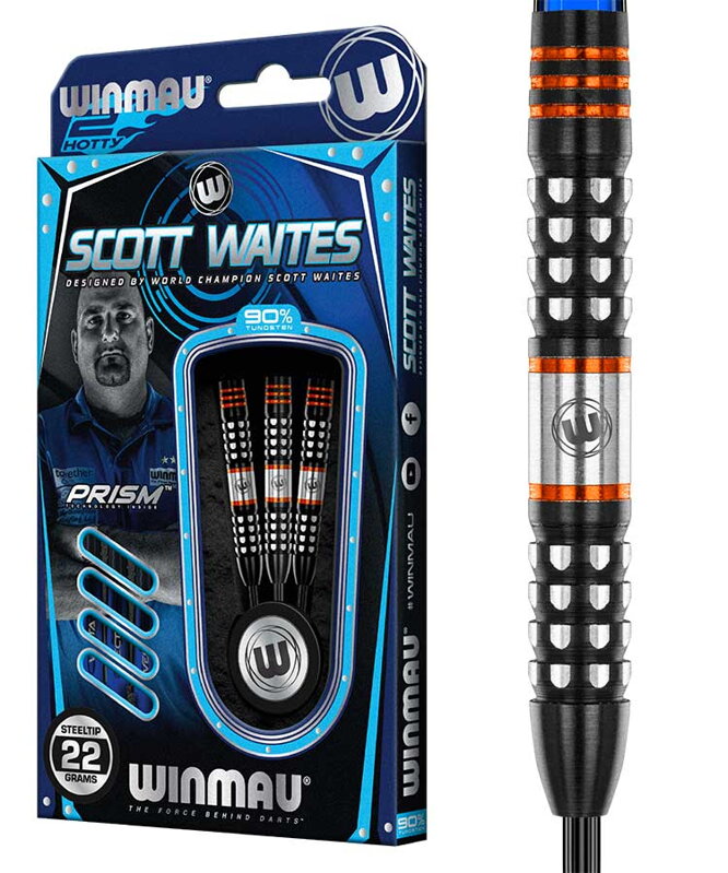 Winmau Steeltip Darts Scott Waites 22g