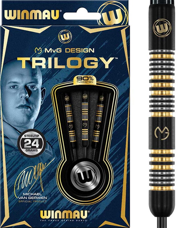 Winmau Steeltip Darts MvG Trilogy 24g