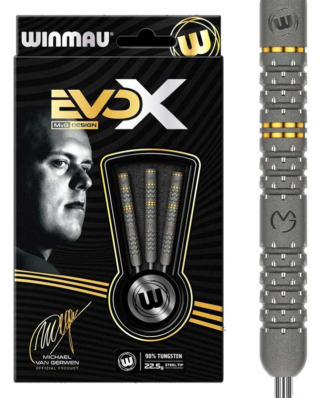 Winmau Steeltip Darts MVG EvoX 22,5g Winmau Steeltip Darts MVG EvoX 22,5g