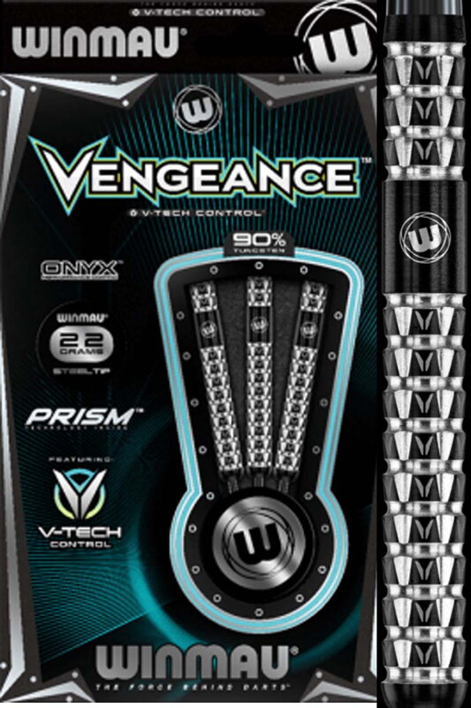 Winmau Steeltip Darts Vengeance 26g Winmau Steeltip Darts Vengeance 26g
