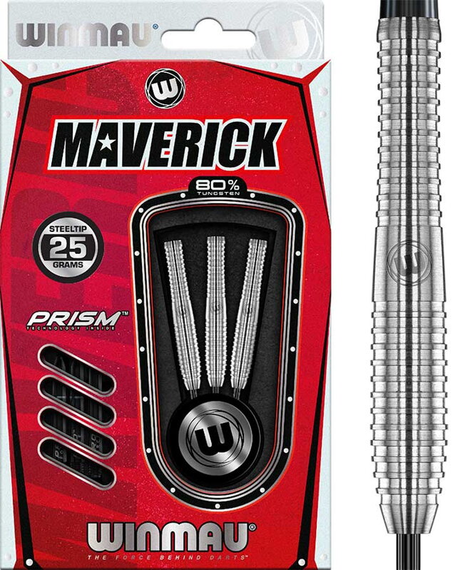 Winmau Steeltip Darts Maverick 25g Winmau Steeltip Darts Maverick 25g