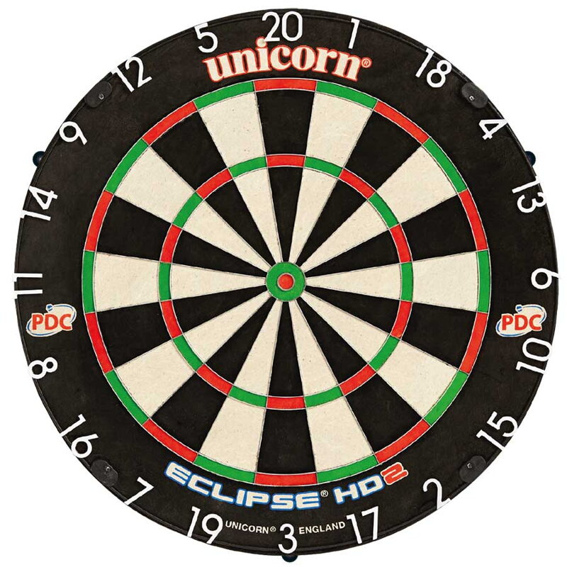 Unicorn Bristle Dartboard Eclipse HD2 Pro with Unilock Unicorn Bristle Dartboard Eclipse HD2 Pro with Unilock