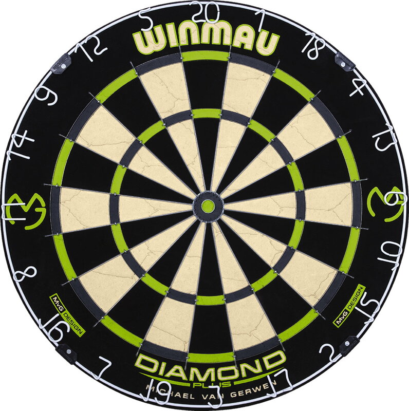 Winmau Bristle Dartboard MvG Diamond Plus