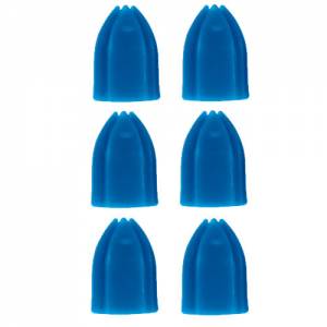 L-Style Shell Lock Rings Blue