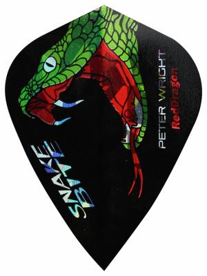 Red Dragon Flights Peter Wright Snakebite Holographic kite RD4