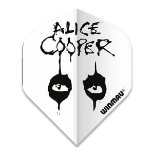 Winmau Flights Rock Legends Alice Cooper White