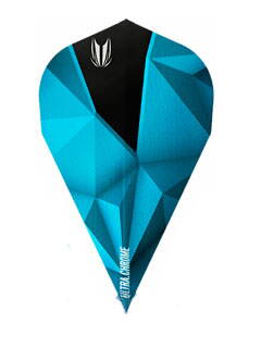 Vapor Target Shard Ultra Chrome 100 Micron Dart Flights Crimson Red 